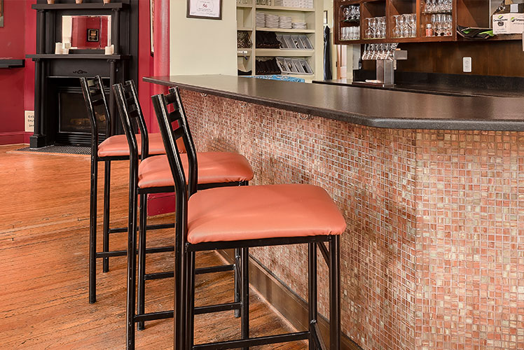 Vin 909 Wine Cafe Cushions