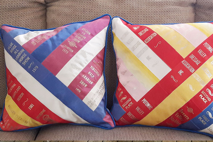 Ribbon Stripe Pillow