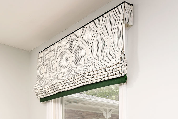 Roman Shades, Customizing with Details