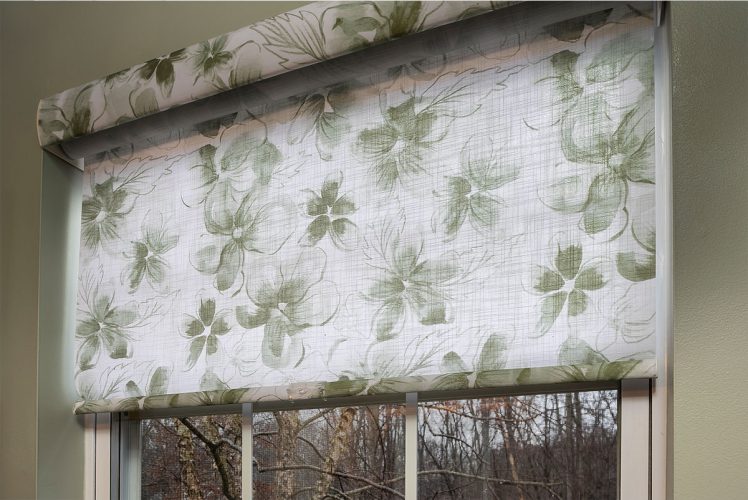 Green Garden Roller Shade